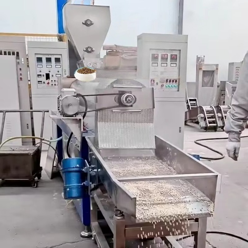 Fish Food - เครื่องผลิตอาหารสัตว์เลี้ยงอัตโนมัติระดับมืออาชีพสำหรับการแปรรูปอาหารสัตว์เลี้ยงแบบแห้ง
