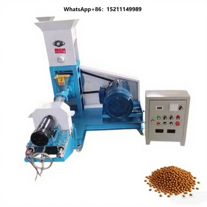 Fish Food - เครื่องอัดเม็ดอาหารสัตว์เลี้ยงสำหรับสุนัข แมว และปลา เครื่องจักรแปรรูปอาหารสัตว์เลี้ยงแบบแห้ง