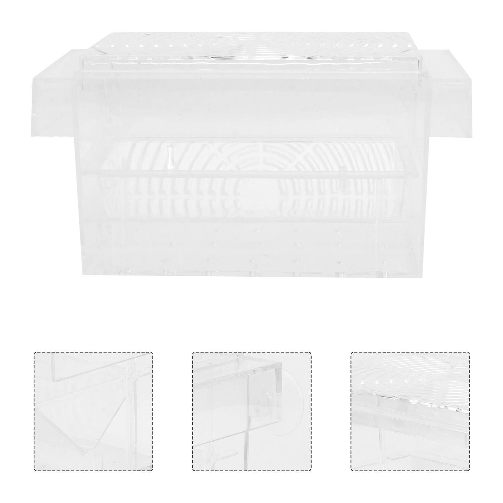 1 ชิ้น กล่องแยกตัวปลา กล่องเพา - Aquarium Fish Tank บทวิจารณ์และราคา