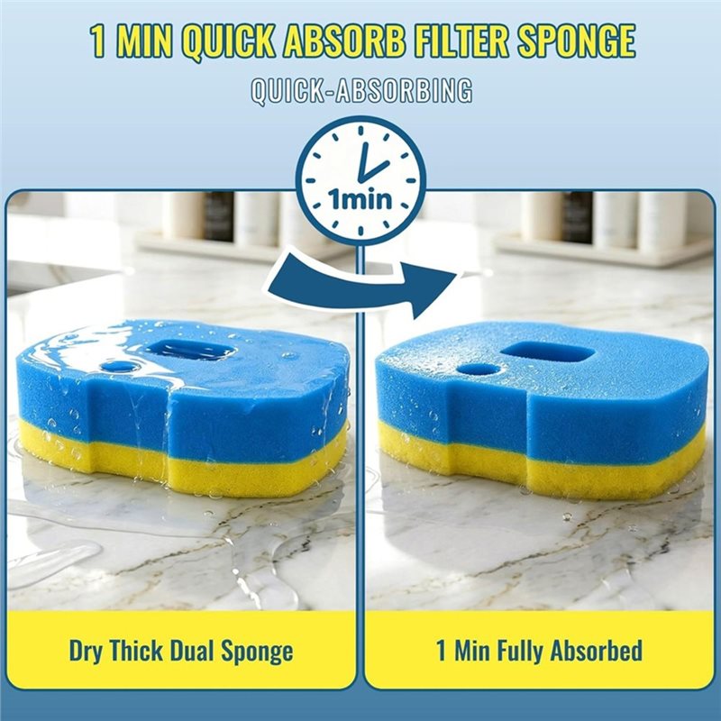 ABLJ โฟมกรองสองชั้นสำหรับปั๊มบ - Aquarium Pump บทวิจารณ์และราคา