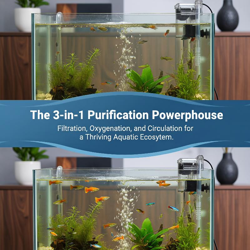 กรองตู้ปลาแบบแขวนหลังตู้ ทำงาน - Aquarium Fish Keeping บทวิจารณ์และราคา