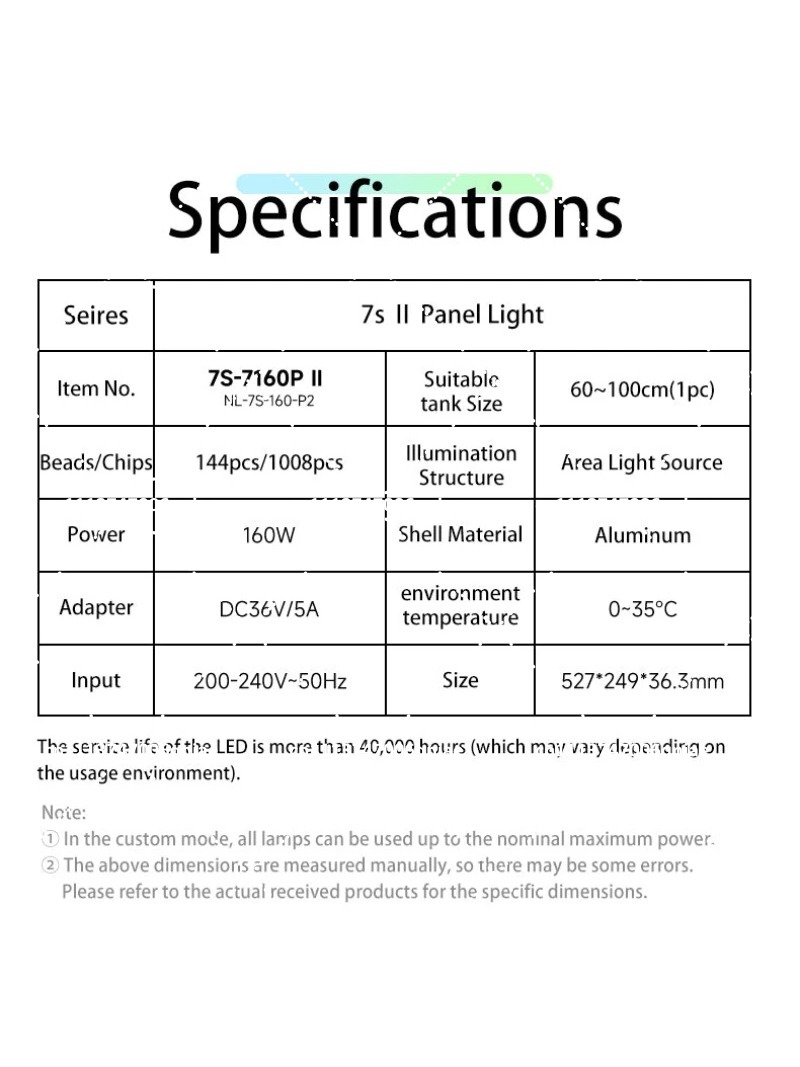 ไฟ LED สำหรับตู้ปลา 160W RGB ส - Aquarium Plants บทวิจารณ์และราคา